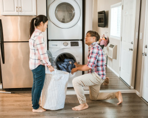 przygotowanie prania